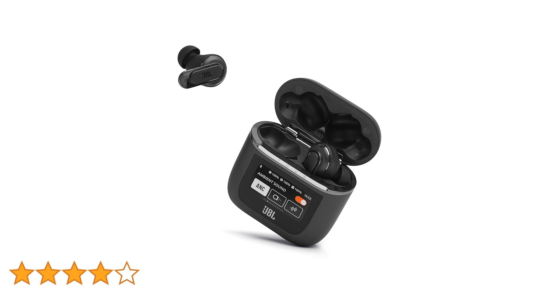 JBL Tour Pro 2 - True Wireless Noise Cancelling Earbuds with